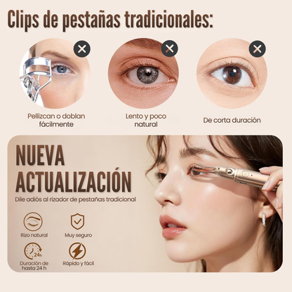 Rizador de Pestañas 2 en 1